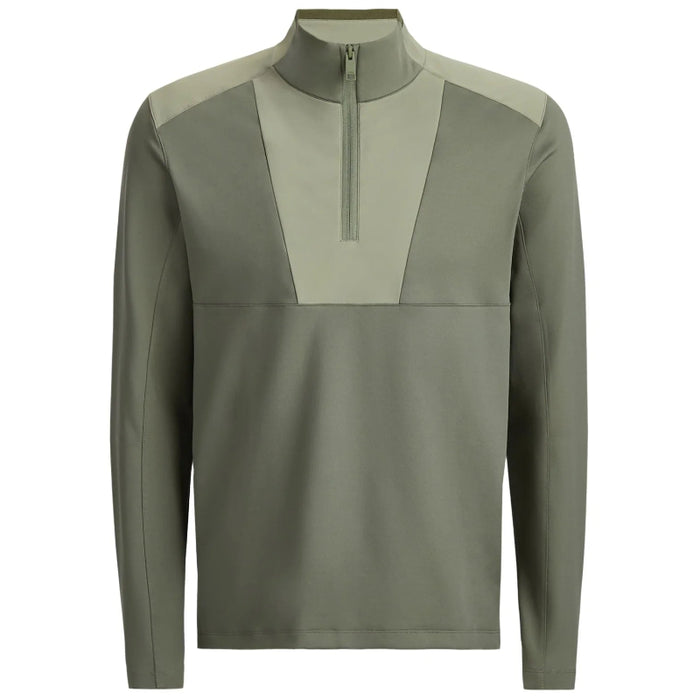 G/FORE Double Knit Brushed Back Scuba Quarter Zip Golf Pullover