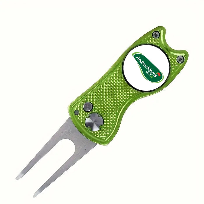 Andrew Morris Golf Pitch Fork Divot Tool