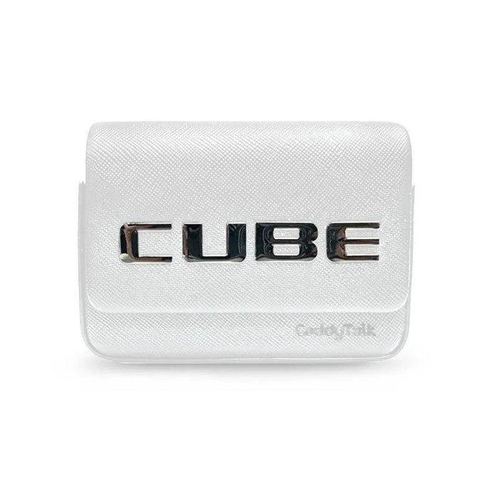 CaddyTalk Cube Rangefinder - White Pouch