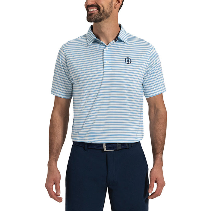 FootJoy Open Championship 2025 Stripe Lisle Golf Polo Shirt