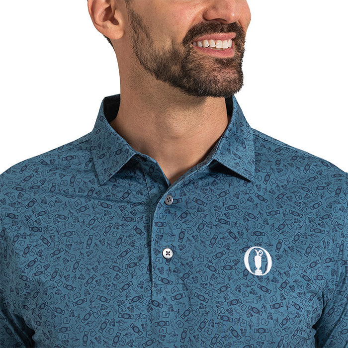 FootJoy Open Championship 2025 Print Golf Polo Shirt