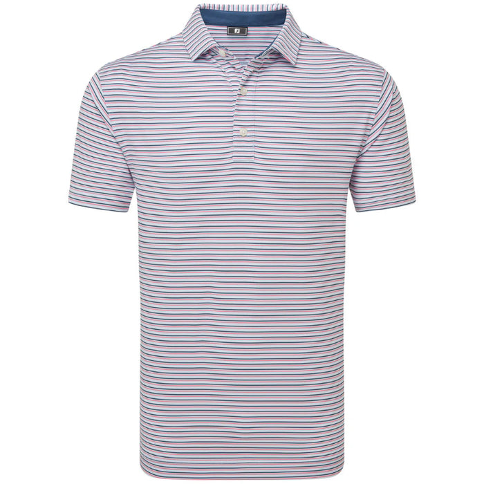 FootJoy Balance Stripe Lisle Golf Polo Shirt