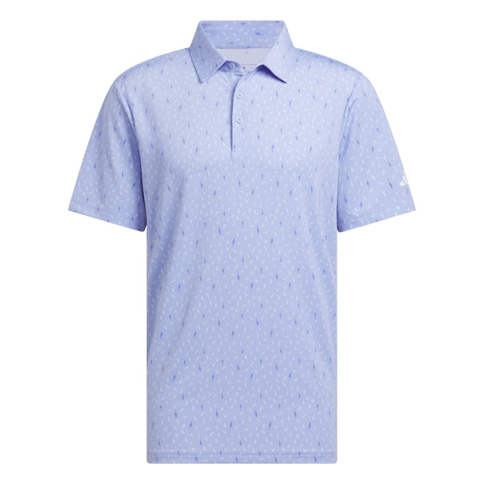 adidas Ultimate365 All Over Print Golf Polo Shirt