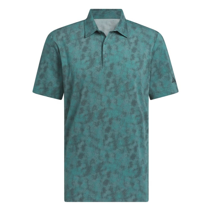 adidas Ultimate365 Textured Print Polo Shirt