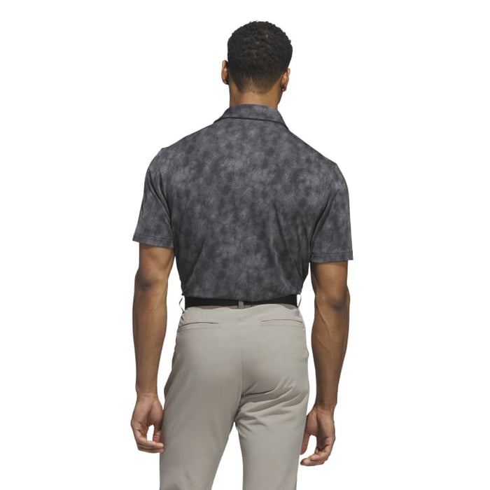 adidas Ultimate365 Textured Print Polo Shirt