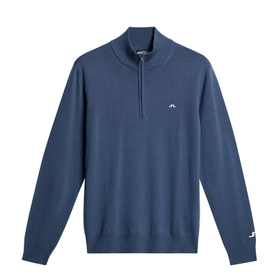 J.Lindeberg Kian Zip Neck Golf Pullover