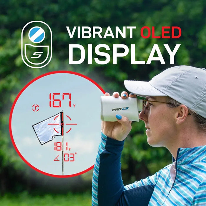 Shot Scope PRO L5 Golf Laser Rangefinder - White