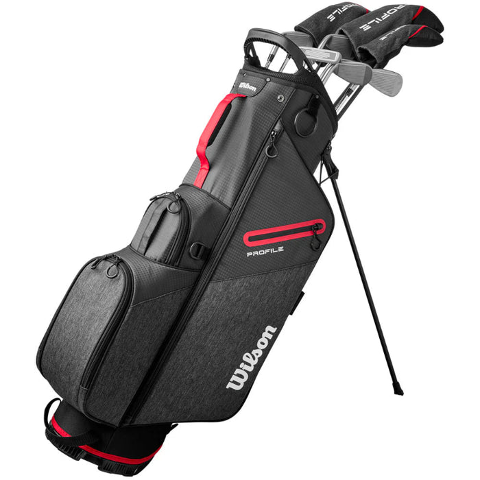 Wilson Profile 11-Piece Stand Bag Package Set - Steel