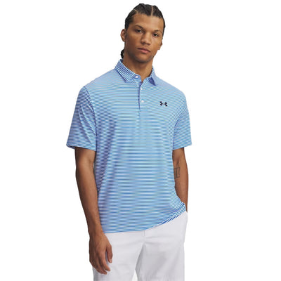 Under Armour Playoff Stripe Golf Polo