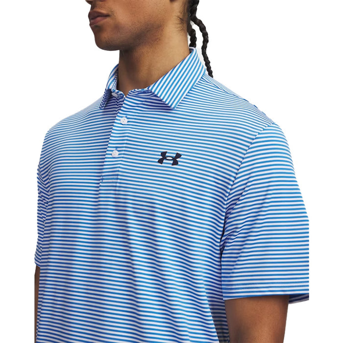 Under Armour Playoff Stripe Golf Polo