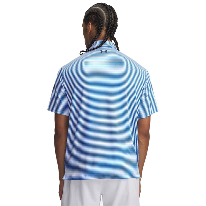 Under Armour Playoff Stripe Golf Polo