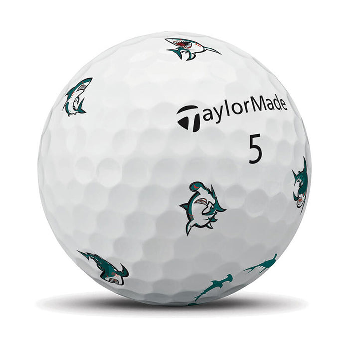 TaylorMade TP5 Pix Sharks Golf Balls
