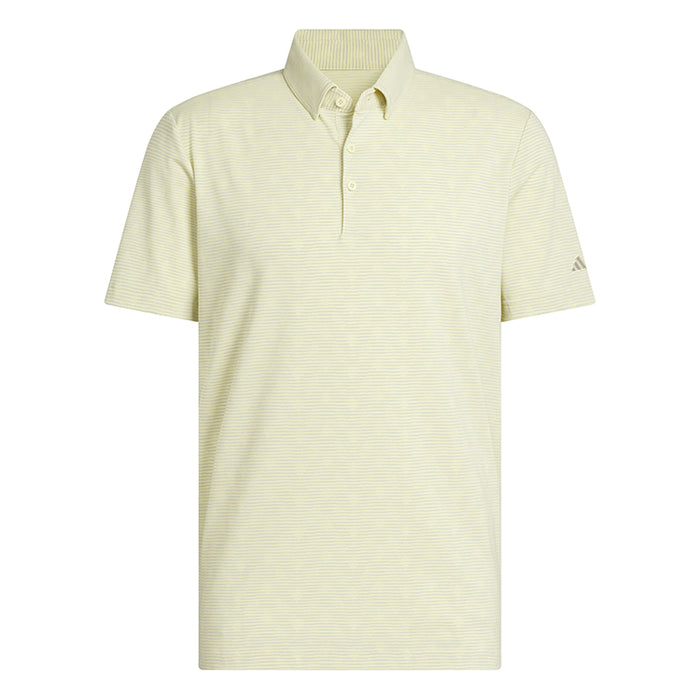 adidas Go-To Printed Stripe Golf Polo Shirt