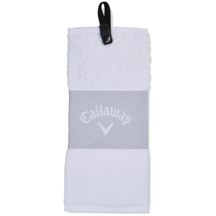 Callaway Tri-Fold Golf Towel - White