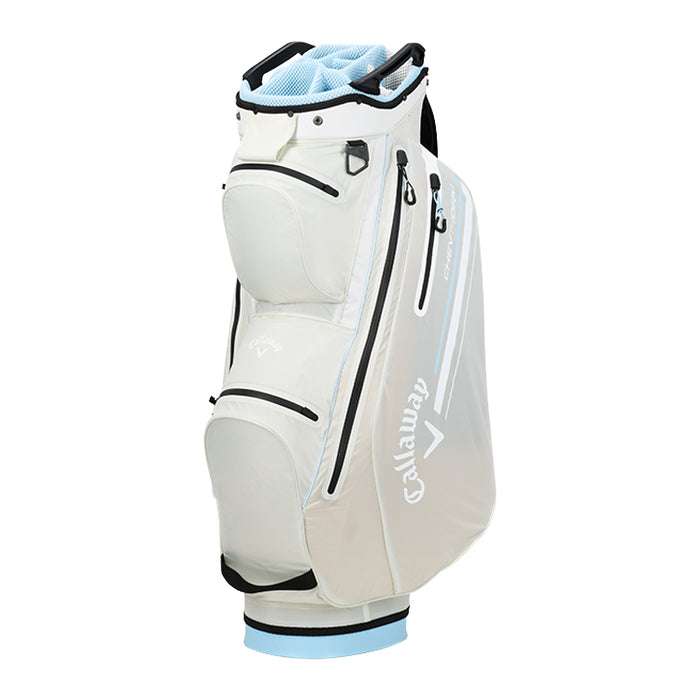Callaway Chev 14 Dry Golf Cart Bag - Silver/Glacier