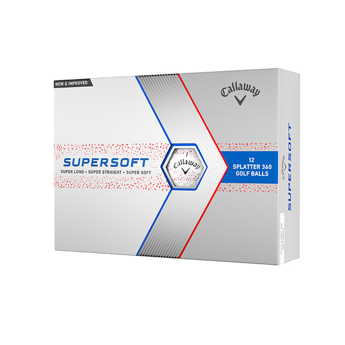 Callaway Supersoft Splatter 360 Golf Balls