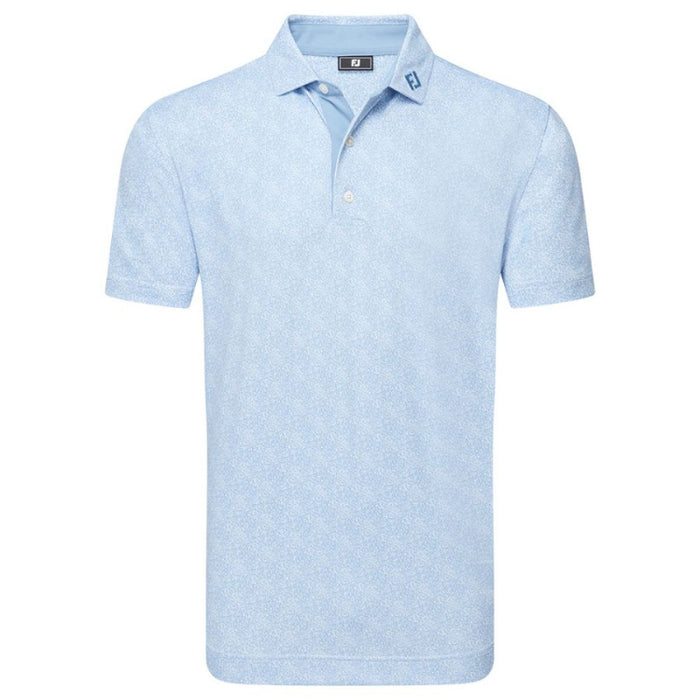 FootJoy Speckle Print Pique Golf Polo Shirt