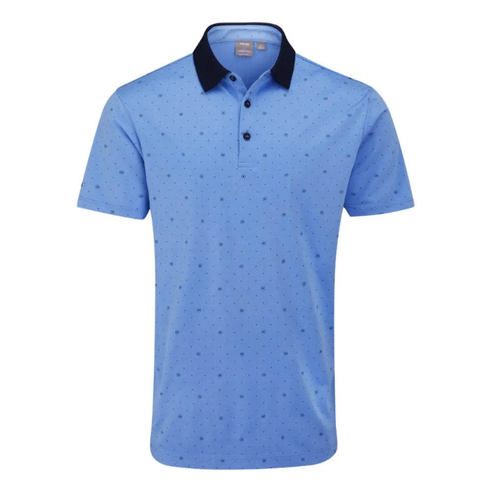 Ping Jared Printed Polo Golf Shirt