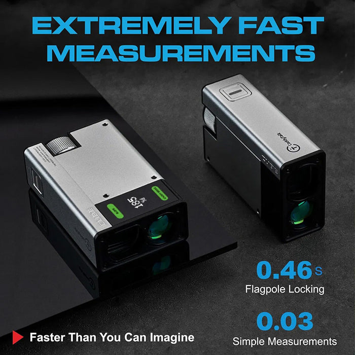 CaddyTalk Cube Rangefinder - White Pouch