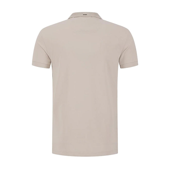 BOSS Paule Rib Beige Golf Polo Shirt