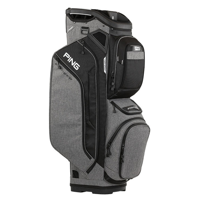 Ping Pioneer 244 Golf Cart Bag - Heather Grey/Black