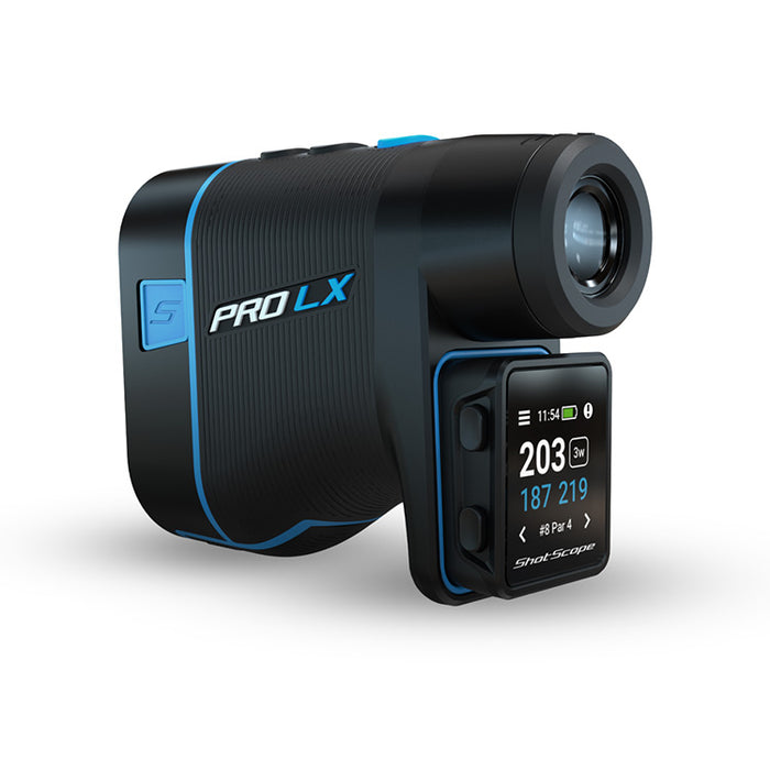 Shot Scope PRO LX+ Golf Rangefinder - Blue