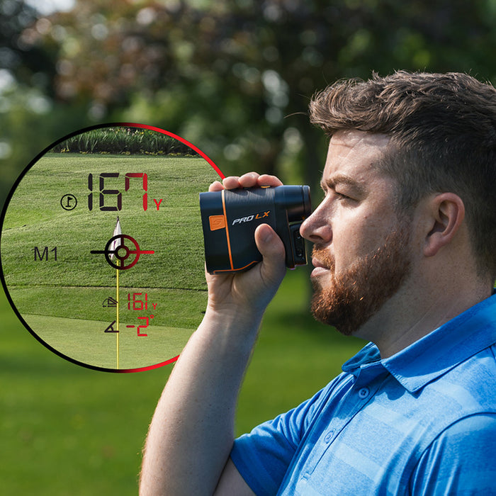 Shot Scope PRO LX+ Golf Rangefinder - Blue