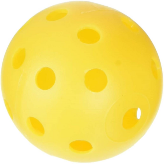 Longridge Yellow Airflow Golf Practice Balls - 12 Pack