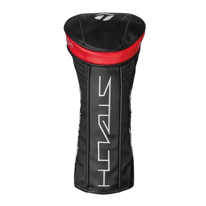 Taylormade Stealth Golf Driver Headcover - Black/White/Red