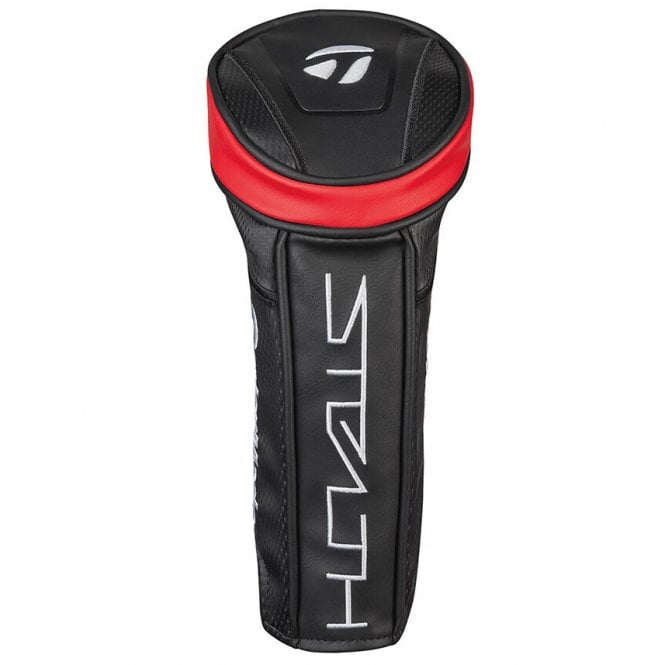 Taylormade Stealth Golf Fairway Wood Headcover - Black/White/Red