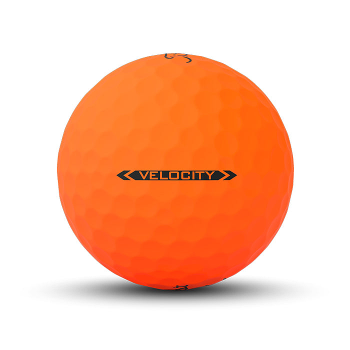 Titleist Velocity Golf Balls - Matte Orange