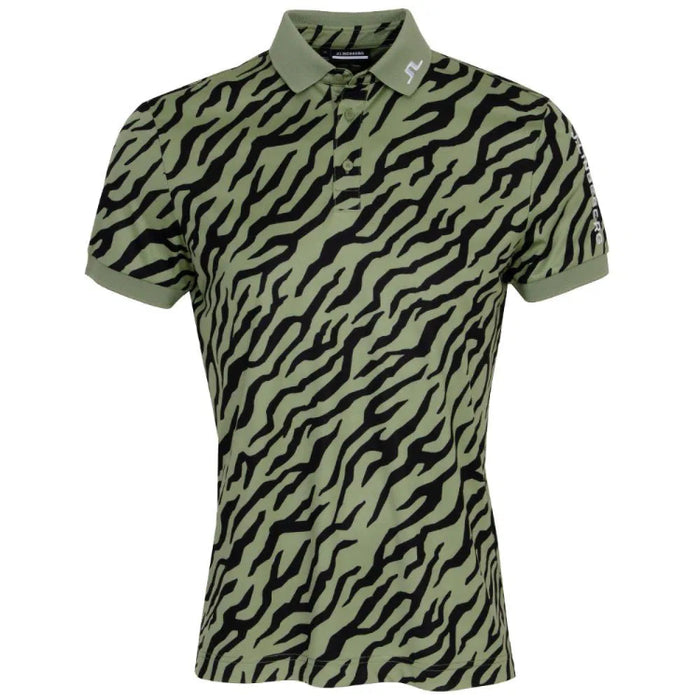 J.Lindeberg Tour Tech Print Golf Polo Shirt