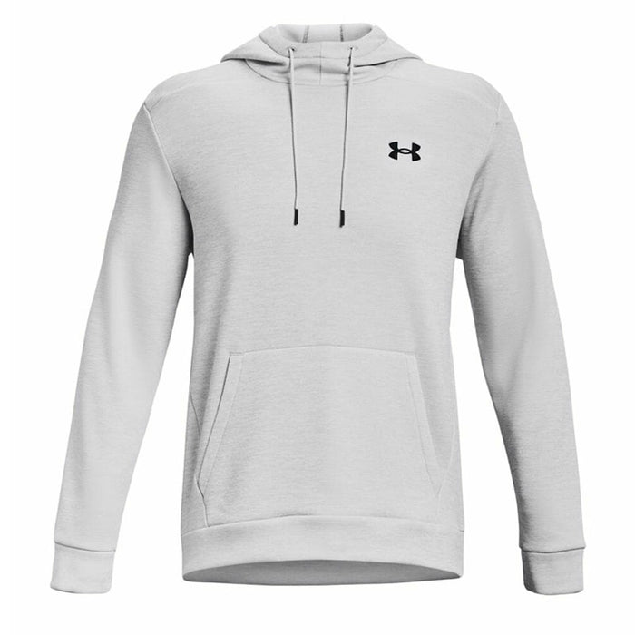 Under Armour Fleece Twist Golf Hoodie - Halo Grey/White/Black
