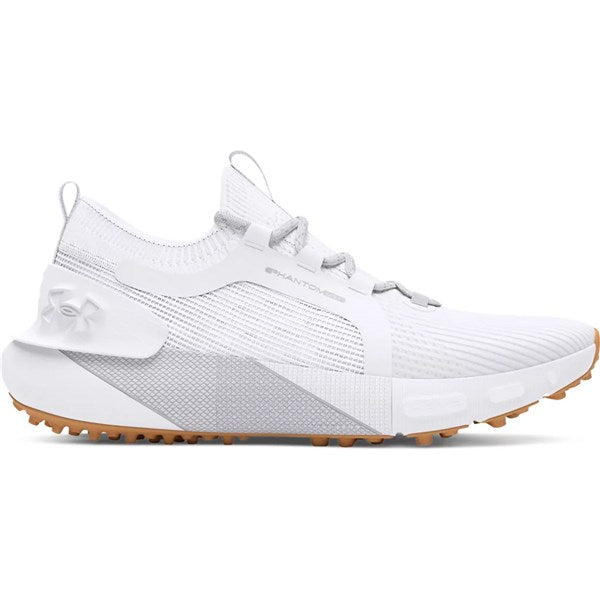 Under Armour Ladies Phantom Golf Shoes - White/White Clay