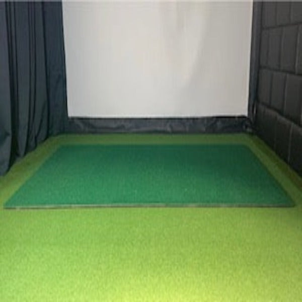 Deluxe Simulator Golf Room Driving Mat - 3m x 1.5m