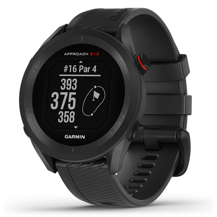 Garmin Approach S12 GPS Golf Watch - Black