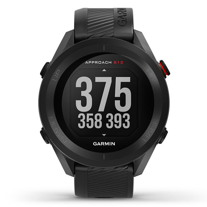 Garmin Approach S12 GPS Golf Watch - Black