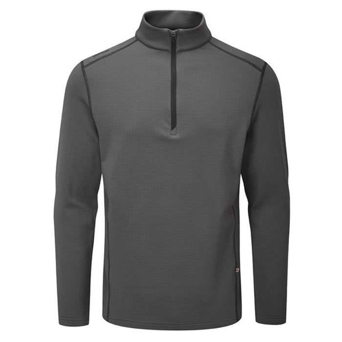 Ping Sensor Warm Edwin Half-Zip Golf Pullover - Asphalt