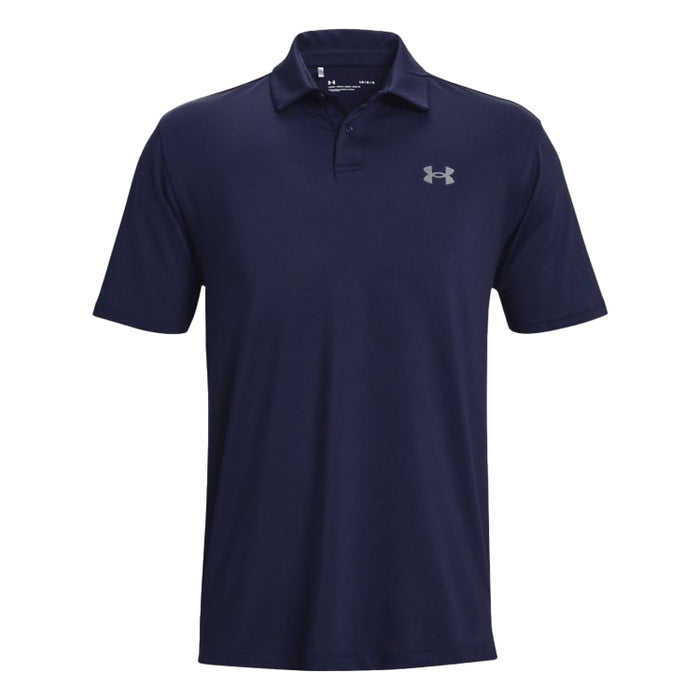 Under Armour T2G Golf Polo Shirt - Midnight Navy/Grey
