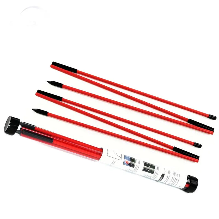 Folding Golf Alignment Sticks - Red