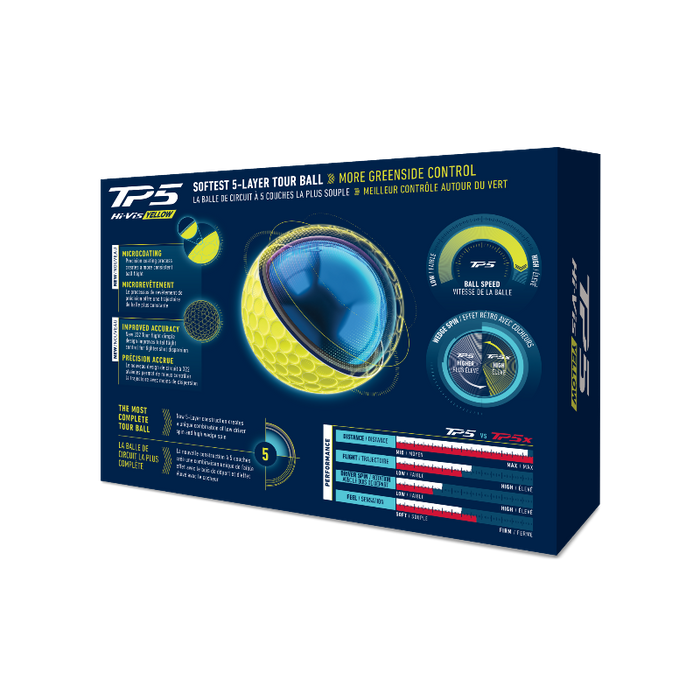 TaylorMade TP5 Golf Balls - 4 For 3