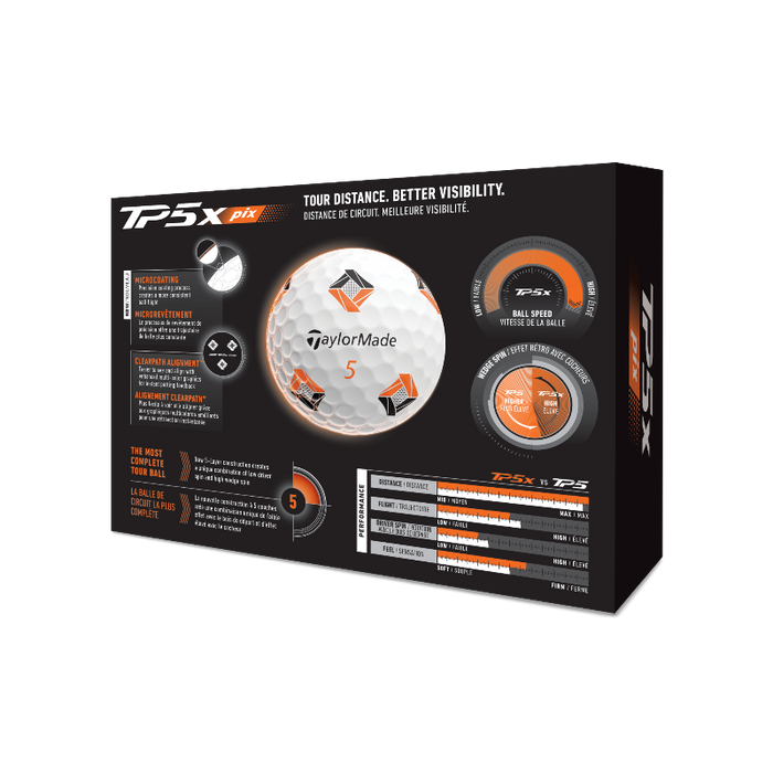 TaylorMade TP5x Pix Golf Balls