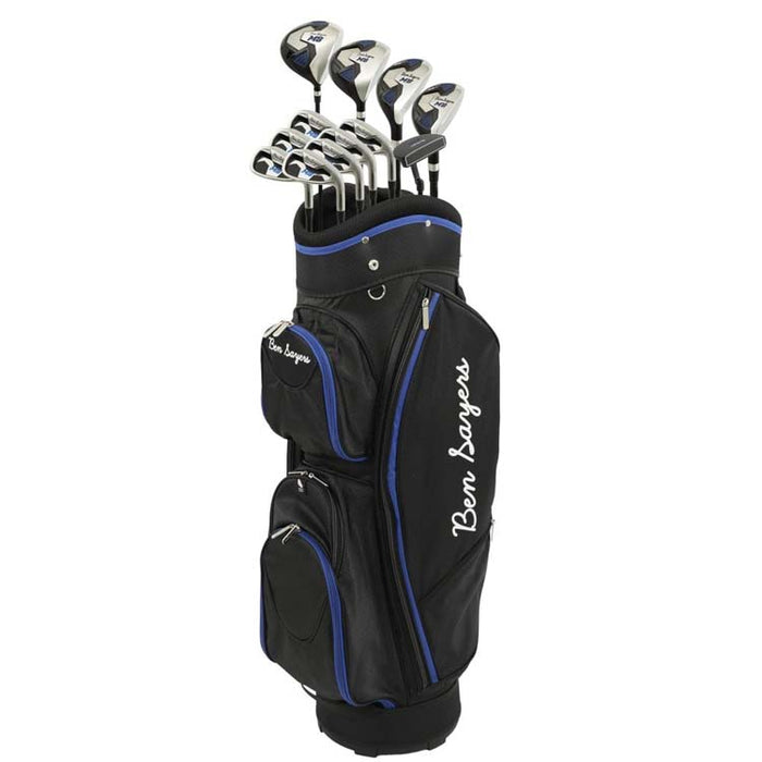 Ben Sayers M8 13-Piece Cart Bag Golf Package Set - Graphite