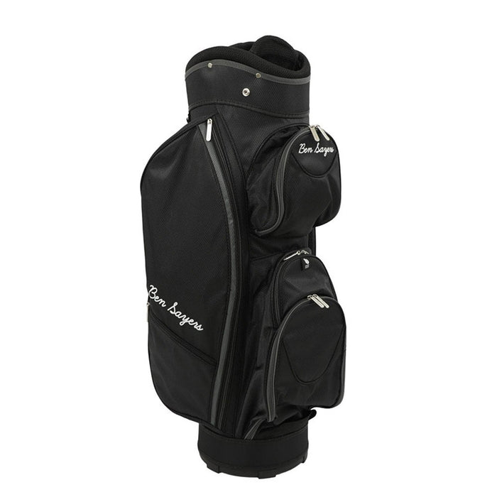 Ben Sayers M8 13-Piece Cart Bag Golf Package Set - Graphite/Steel - +1"