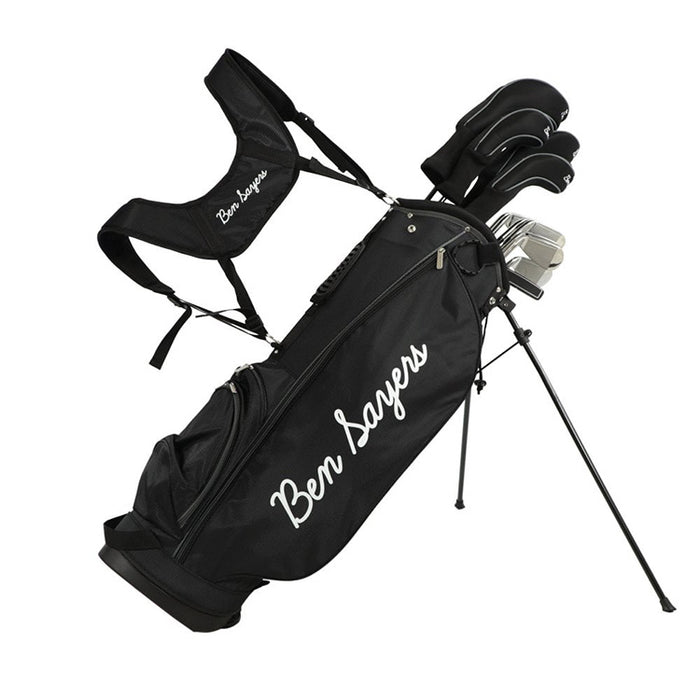 Ben Sayers M8 13-Piece Stand Bag Golf Package Set - Graphite/Steel - +1"