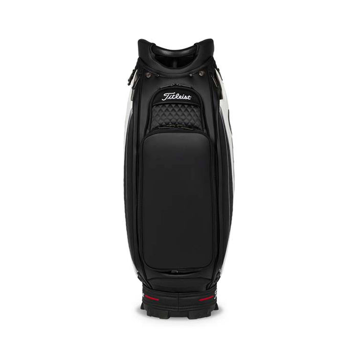 Titleist Tour Golf Bag - Black and White Tileist View 