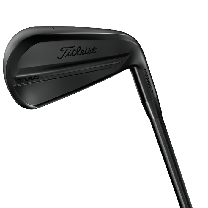 Titleist T350 Black Vapor Golf Irons - Steel