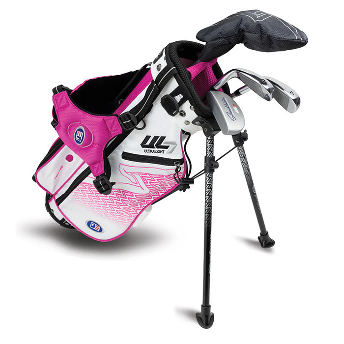 US Kids UL7 42" Junior Golf 4 Club Stand Set