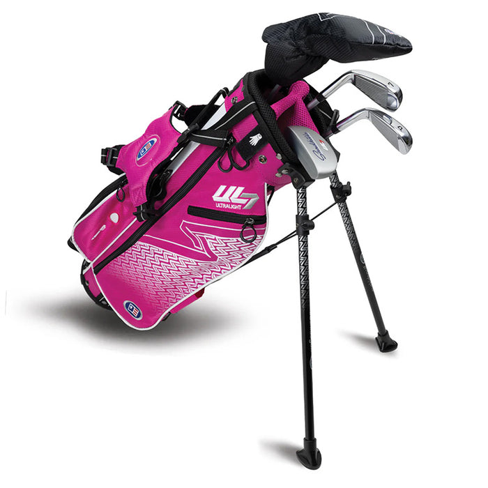 US Kids UL7 45" Junior Golf 4 Club Stand Set