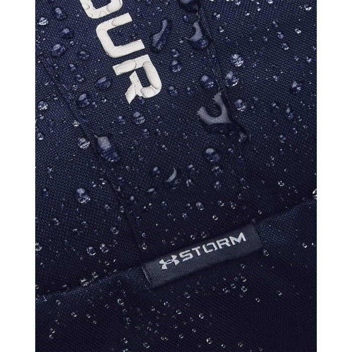 Under Armour Hustle Lite Golf Backpack - Midnight Navy / Silver